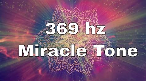 Solfeggio frequencies, for example, are notes that promote health, wellness, and healing, often toward very specific parts of the body. . 369 hz frequency benefits